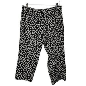 Coral Bay Black and White Polka Dot Capris
